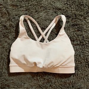Lululemon sports bra- white